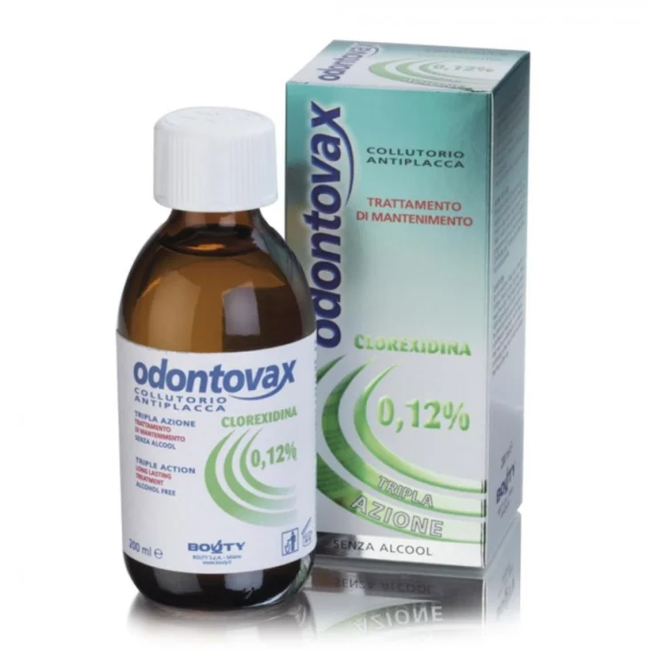 Odontovax Collutorio Antiplacca Clorexidina 0,12% 200 ml