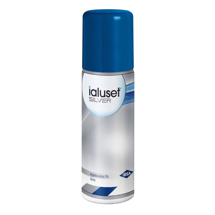 Ialuset Silver Polvere Spray per Lesioni Cutanee