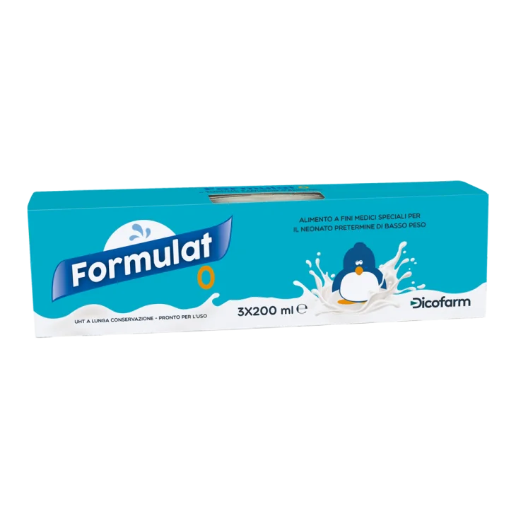 Formulat 0 Liquido Latte per Neonati Pretermine 3 x 200 ml