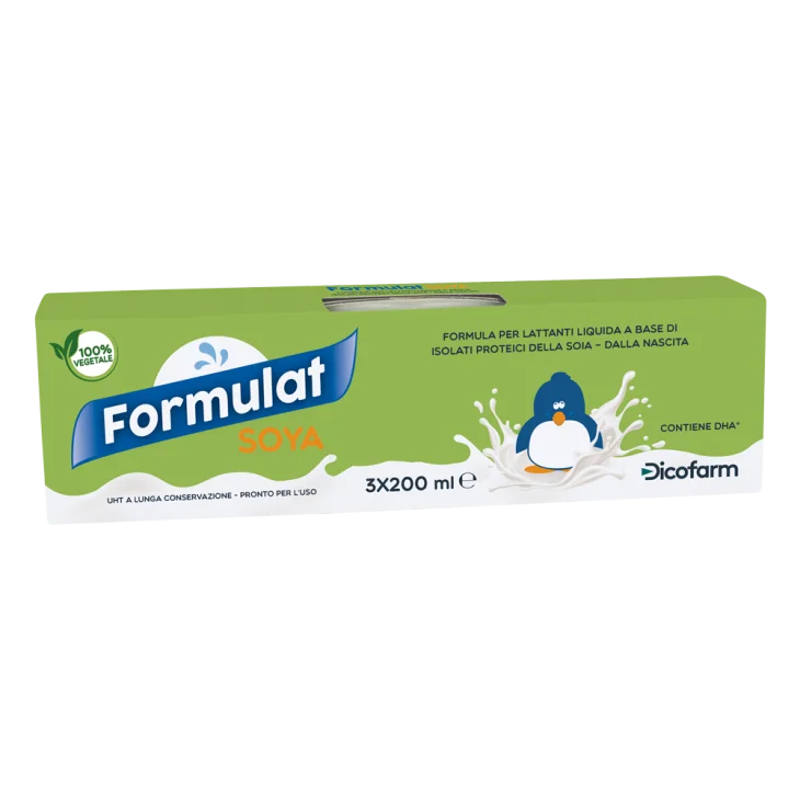 Formulat Soya Liquido Alimento Liquido per Lattanti
