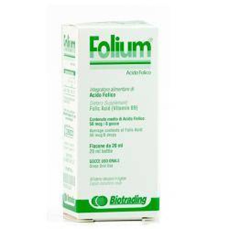 Folium Gocce Integratore di Acido Folico per Neonati