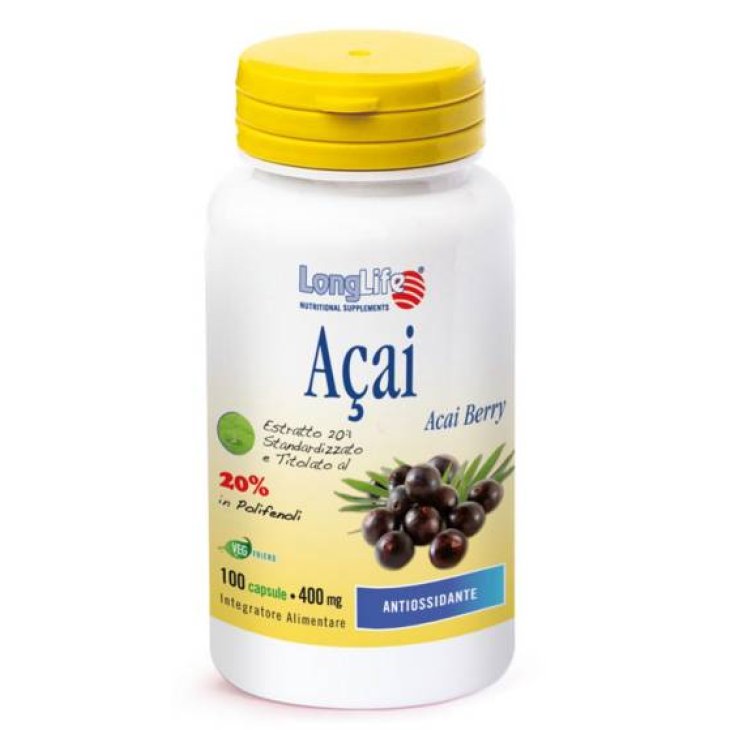 Longlife Acai Integratore Antiossidante