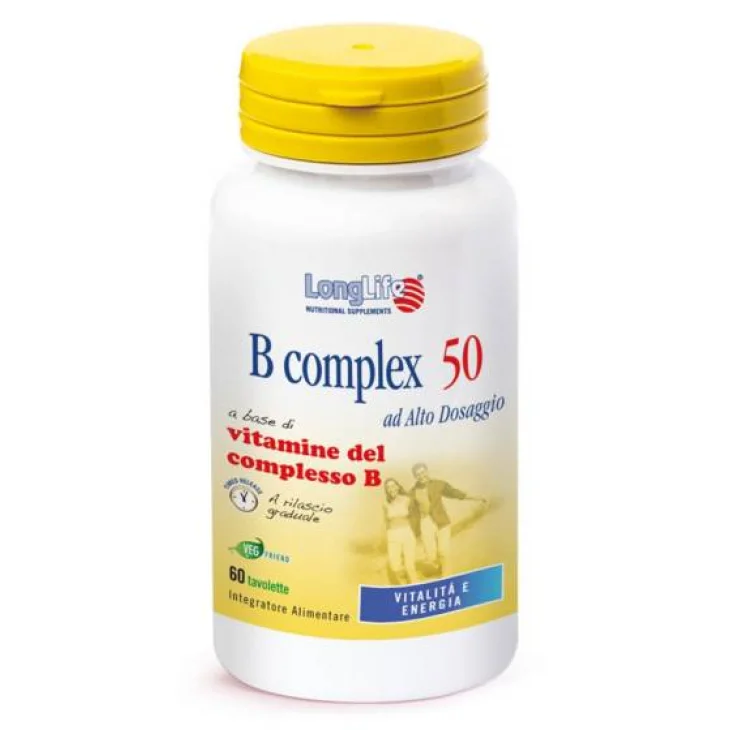 Longlife B Complex Integratore di Vitamine del Gruppo B