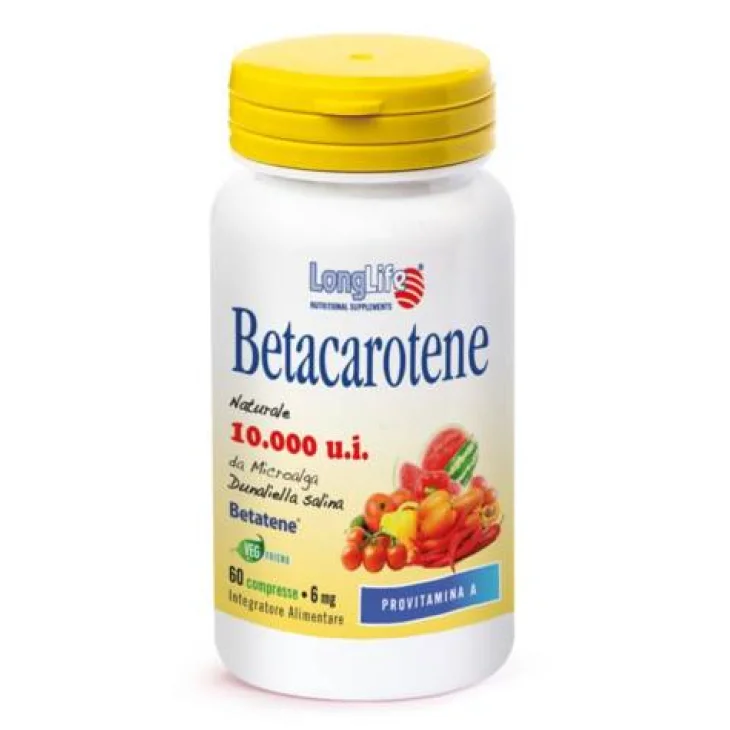 Longlife Betacarotene 10.000 Integratore di Vitamina A