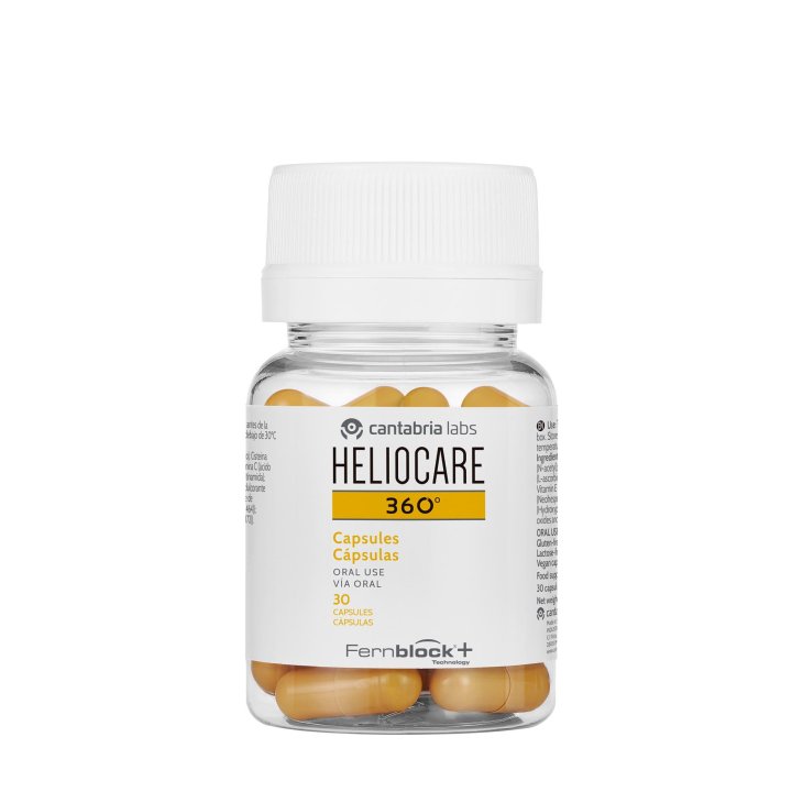 Heliocare 360 Oral Integratore per Abbronzatura 30 capsule
