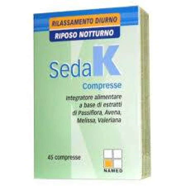 Named Seda K Integratore per il sonno e Rilassamento 45 compresse