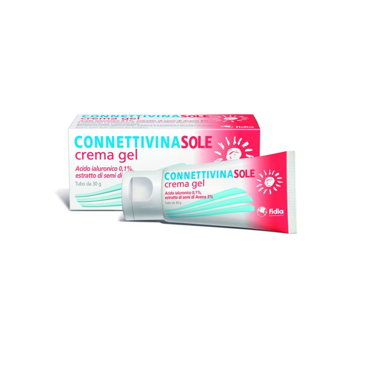 Connettivina Sole Crema gel per scottature ed eritemi solari 30 g