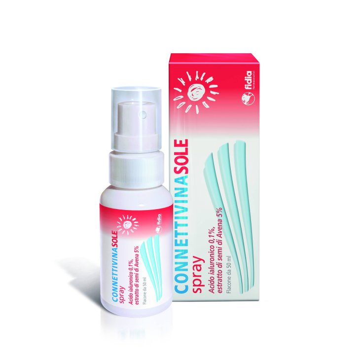 Connettivina Sole Spray per scottature ed eritemi solari 50 ml
