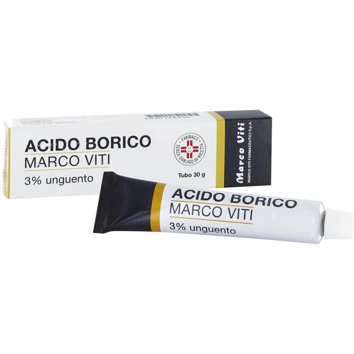 Acido Borico Marco Viti  Unguento 3%