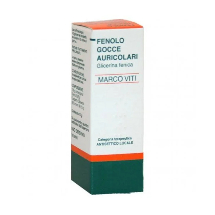 Fenolo Marco Viti Gocce Auricolari