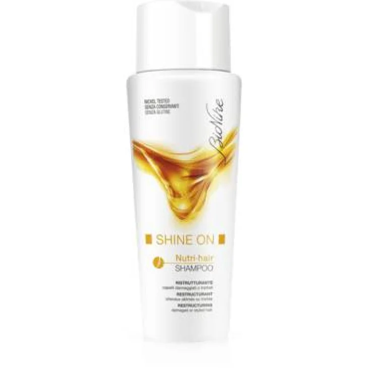 BioNike Shine On Nutri-Hair Shampoo ristrutturante per capelli colorati 200 ml
