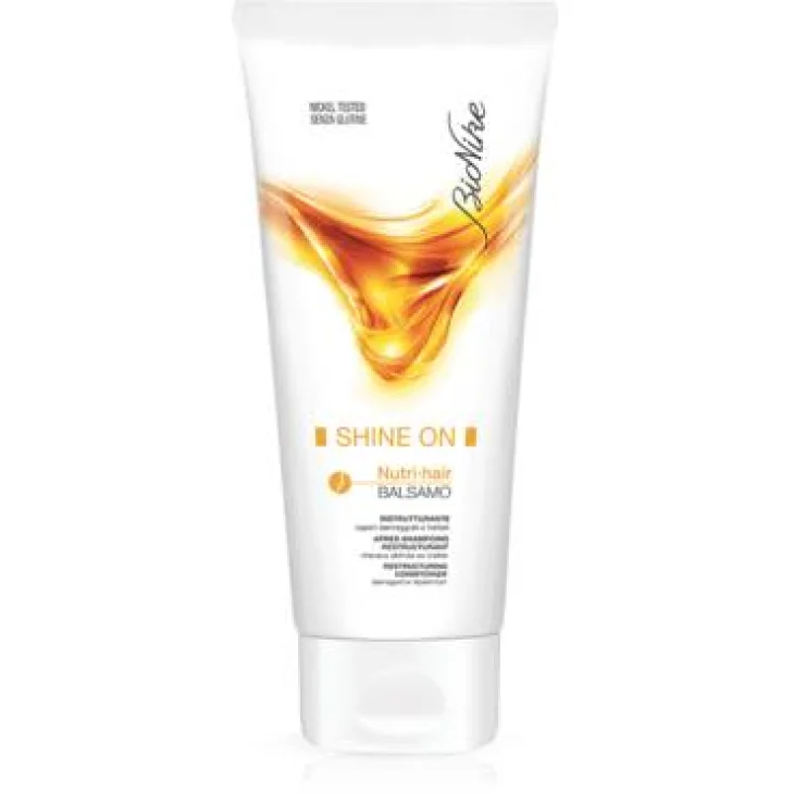 BioNike Shine On Nutri Hair Balsamo ristrutturante per capelli colorati 200 ml