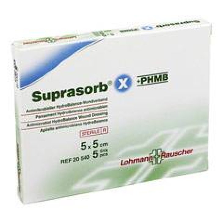 Suprasorb X + PHMB Medicazione Antimicrobica