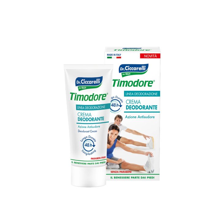 Dr Ciccarelli Timodore Crema Deodorante 48h per Piedi