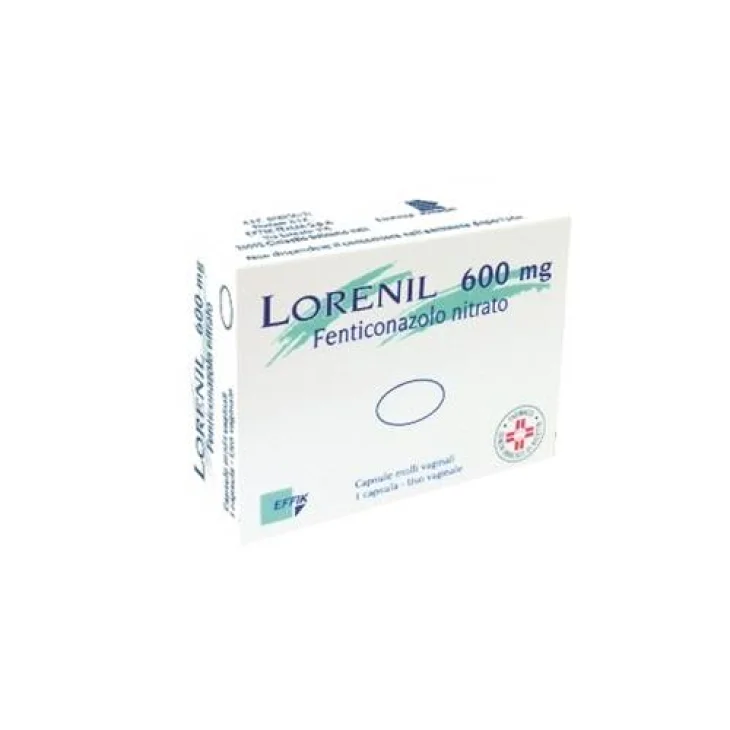 Lorenil 600 mg per il benessere vaginale 1 compressa Molle Vaginale