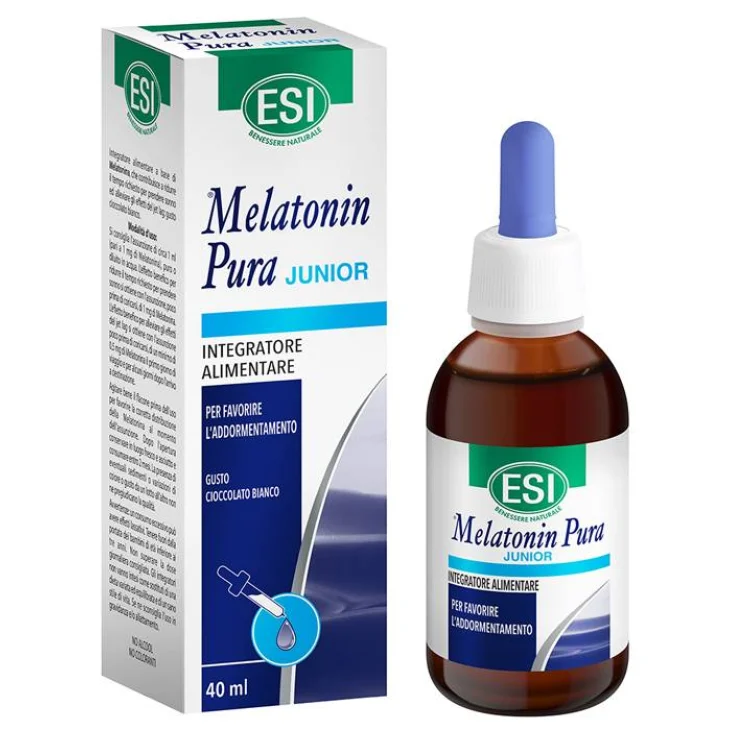 Esi Melatonin Pura Junior Gocce Integratore per il Buon Riposo