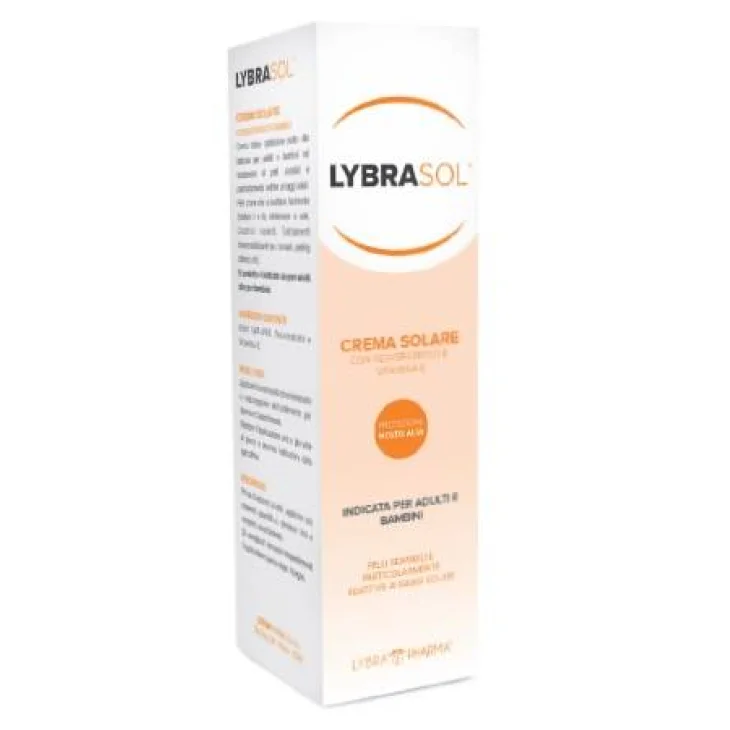 Lybrapharma Lybrasol Crema solare con protezione molto alta 50 ml
