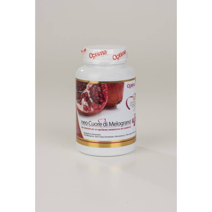 Optima Naturals Neo Cuore di Melograno Plus Integratore per il Colesterolo 60 compresse