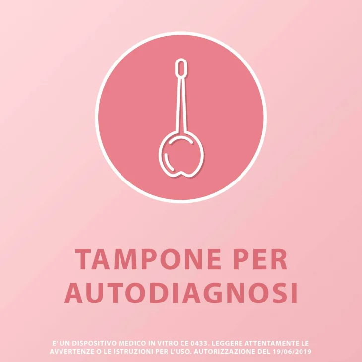 Gyno-Canestest Autotest Vaginale Tampone per la Diagnosi di Infezioni Vaginali