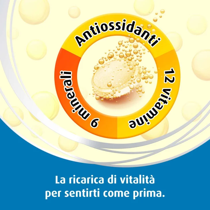Supradyn Ricarica 50+ Integratore di Vitamine e Minerali 15 compresse effervescenti