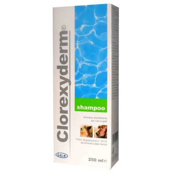 I.C.F. Clorexyderm Shampoo per Cani e Gatti