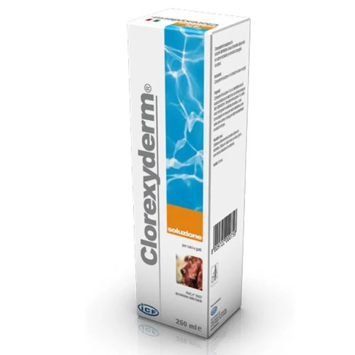 I.C.F. Clorexyderm Soluzione Disinfettante per Animali