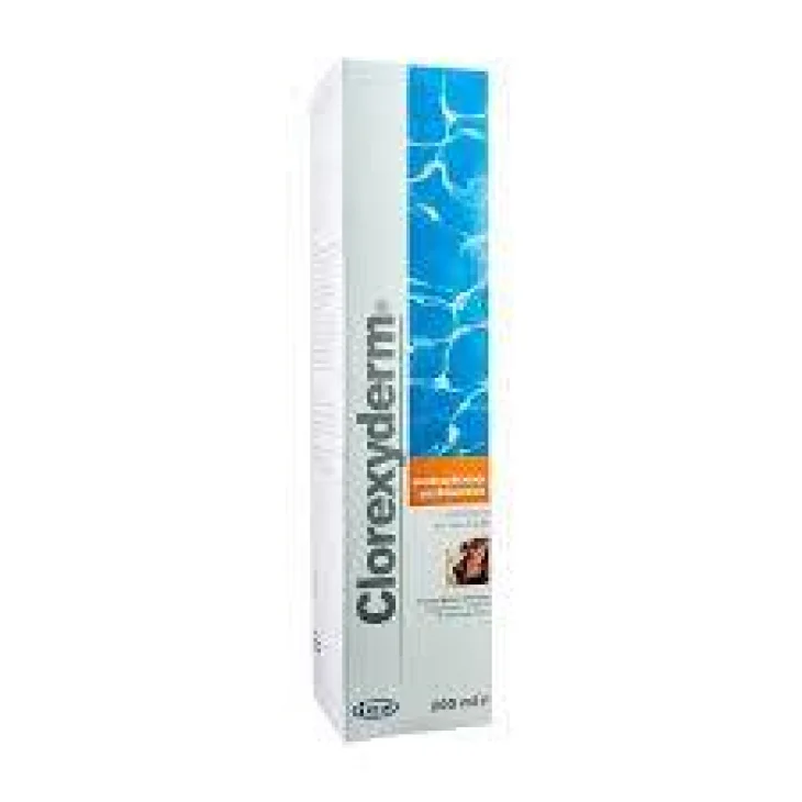 I.C.F. Clorexyderm Soluzione Disinfettante in Schiuma per Animali