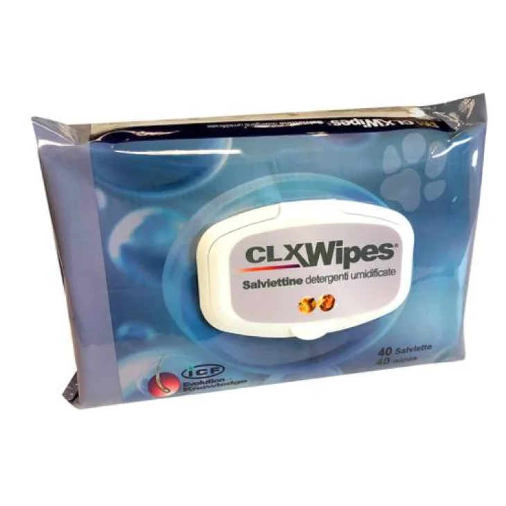 I.C.F. CLX Salviette Detergenti per Cani e Gatti