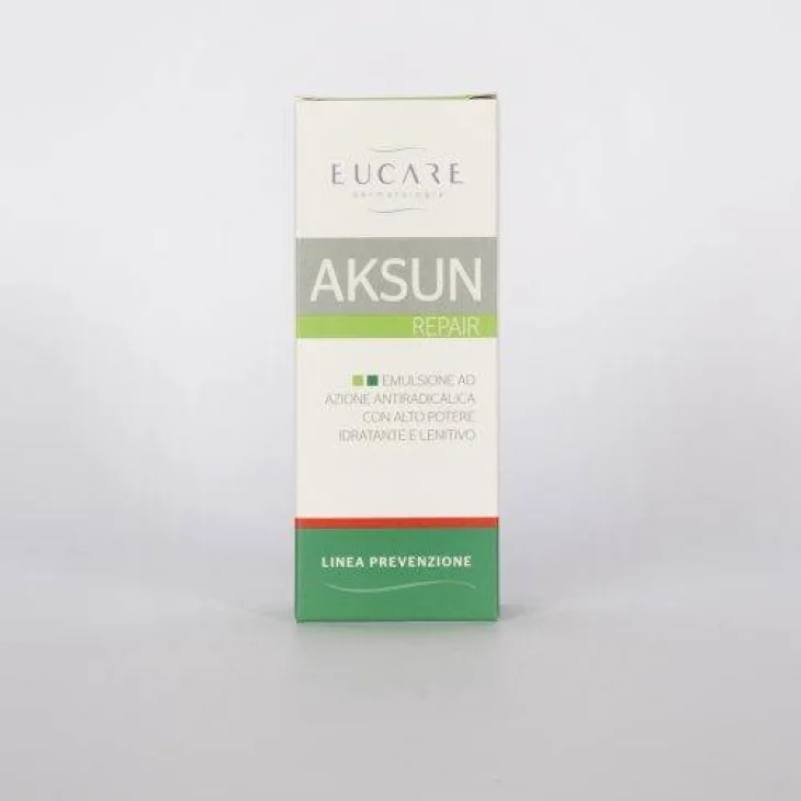 Eucare Aksun Repair Crema per la riparazione dei danni solari 50 ml