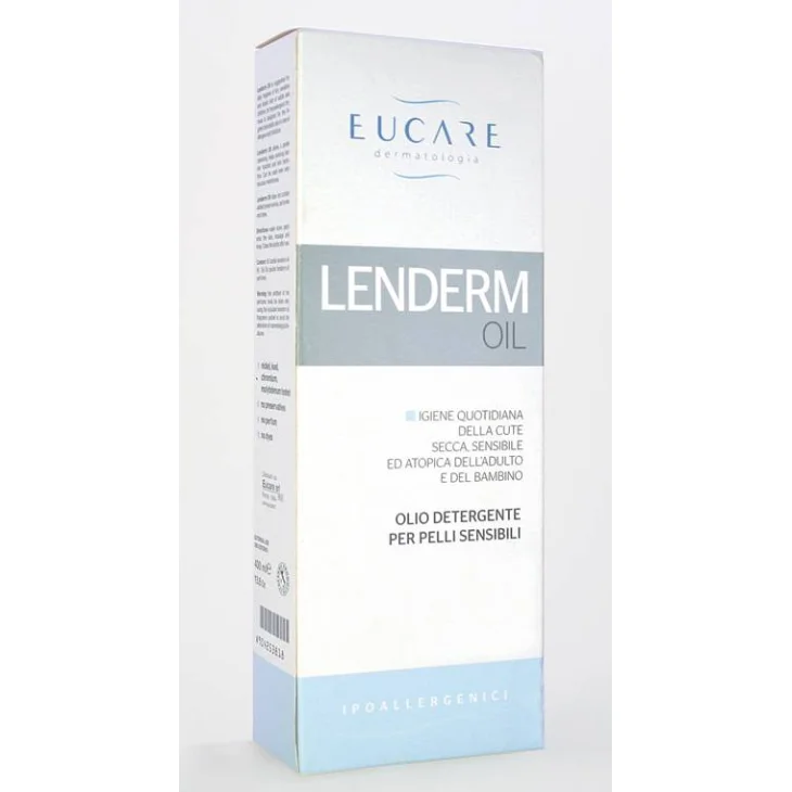 Eucare Lenderm Oil Olio Detergente per Pelli Sensibili 400 ml