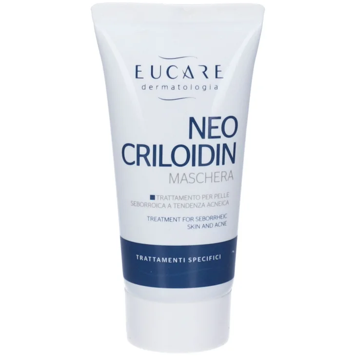 Eucare Neo Criloidin Maschera Pulizia Pelle Seborroica E Acneica 50 Ml