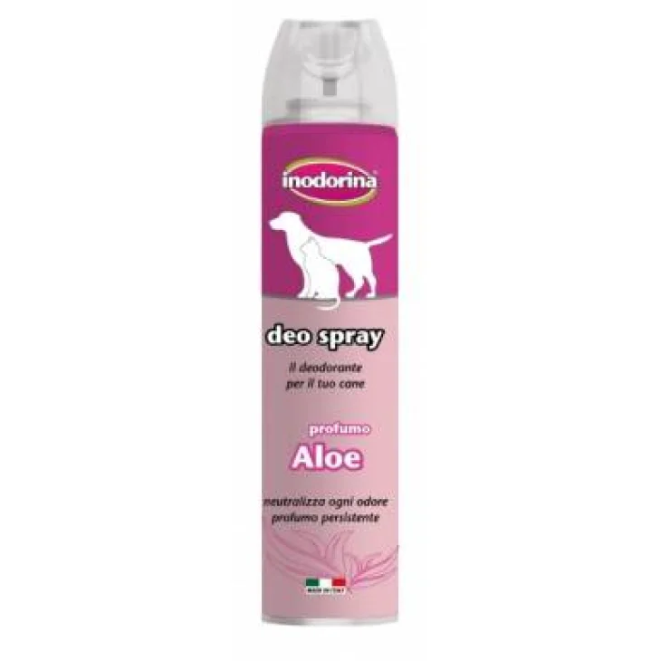 Inodorina Deodorante Spray all'Aloe per toeletta dei cani 300 ml