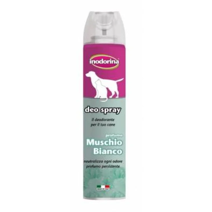 Inodorina Deodorante Spray alla Muschio Bianco per Toeletta Cani 300 ml