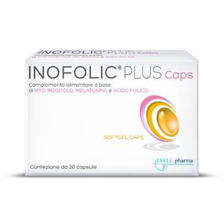 Inofolic Plus Caps Integratore Melatonina ed Acido Folico