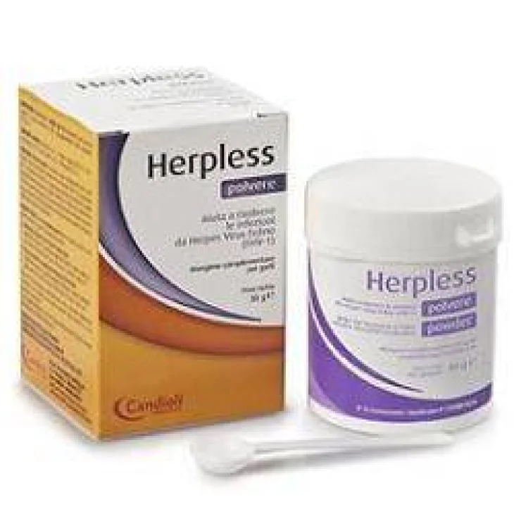 Candioli Herpless Polvere Integratore per Gatti affetti da Herpes Virus 30 g
