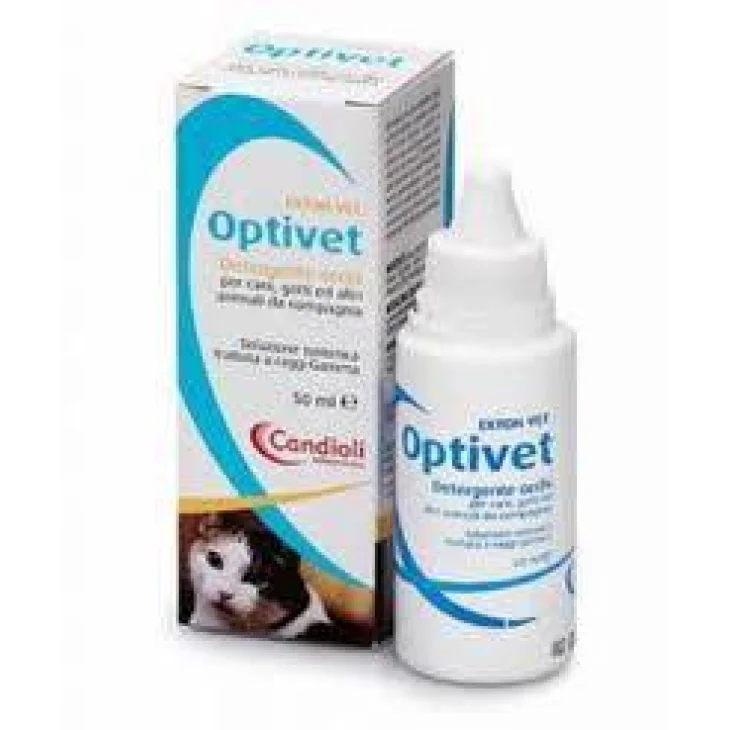 Candioli Optivet Detergente oculare per Cani e Gatti 50 ml