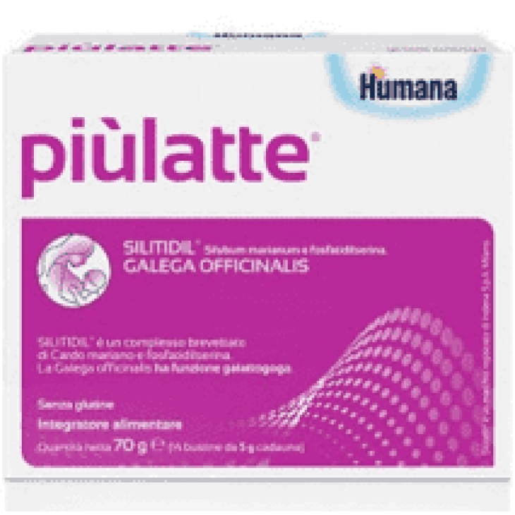 Humana Più Latte Plus Integratore per l'allattamento 14 bustine