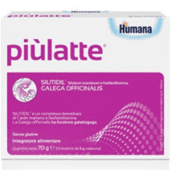 Humana Più Latte Plus Integratore per l'allattamento 14 bustine