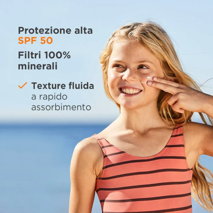 Isdin Fotoprotector Fusion Fluid Mineral Baby Pediatrics SPF50 Crema solare per i neonati 50 ml