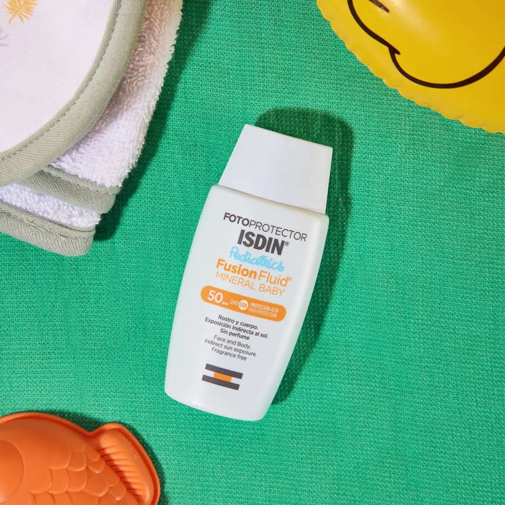 Isdin Fotoprotector Fusion Fluid Mineral Baby Pediatrics SPF50 Crema solare per i neonati 50 ml