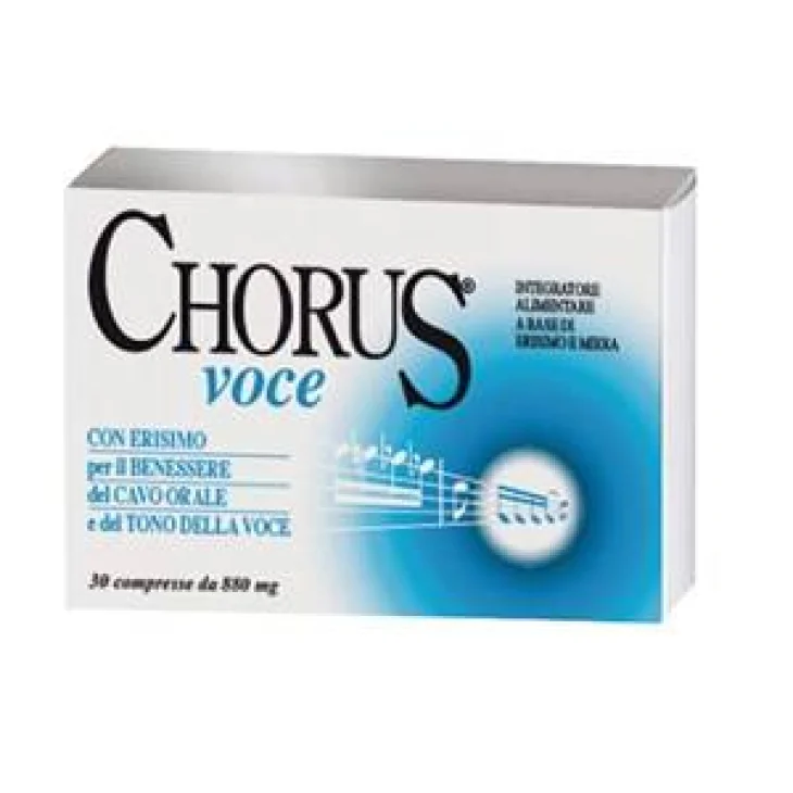 Chorus Voce Integratore per il Benessere del Cavo Orale e per il Tono della Voce