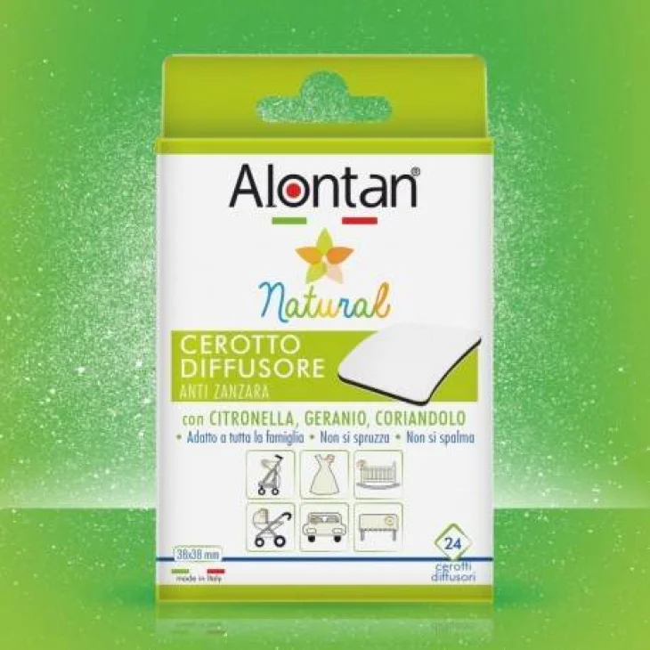 Alontan Natural Cerotto Diffusore Antizanzare