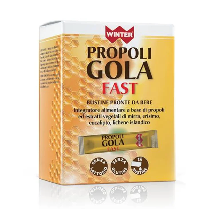 Winter Propoli Gola Fast Integratore per la Gola