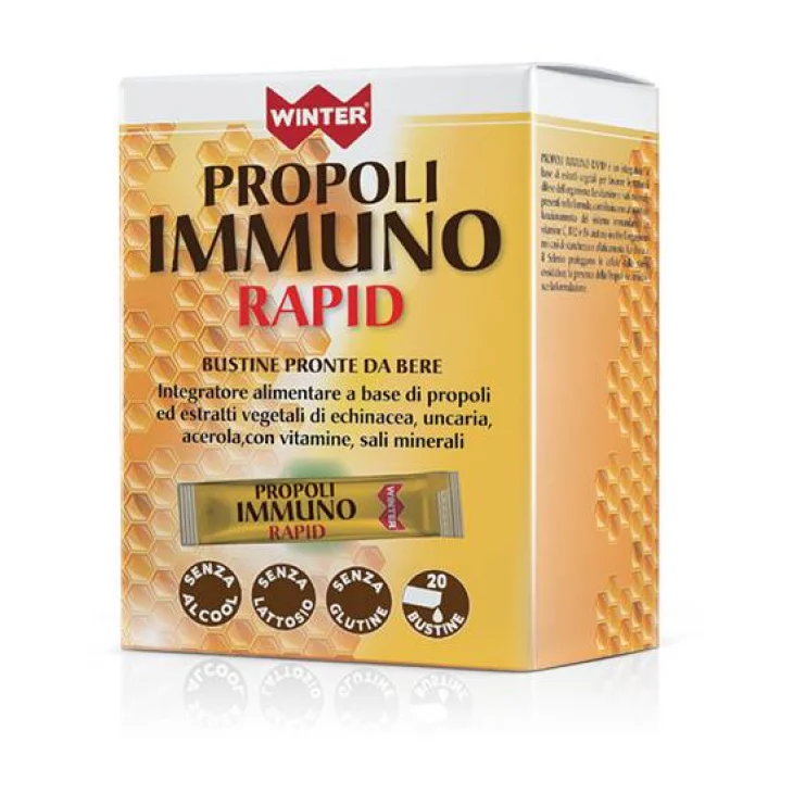 Winter Propoli Immuno Rapid Integratore per le Difese Immunitarie