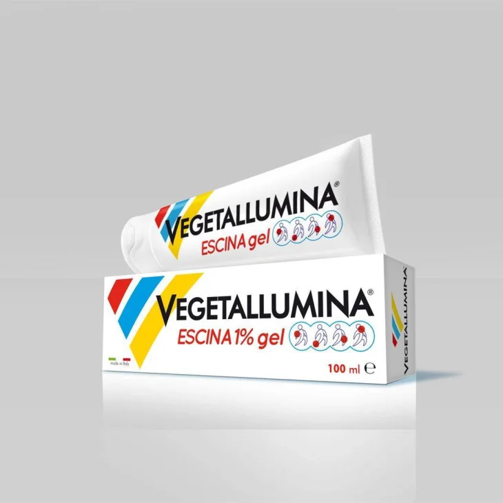 Vegetallumina Escina Gel 1% per Ematomi