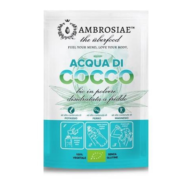 Ambrosiae Acqua di Cocco in Polvere Bio 10 g