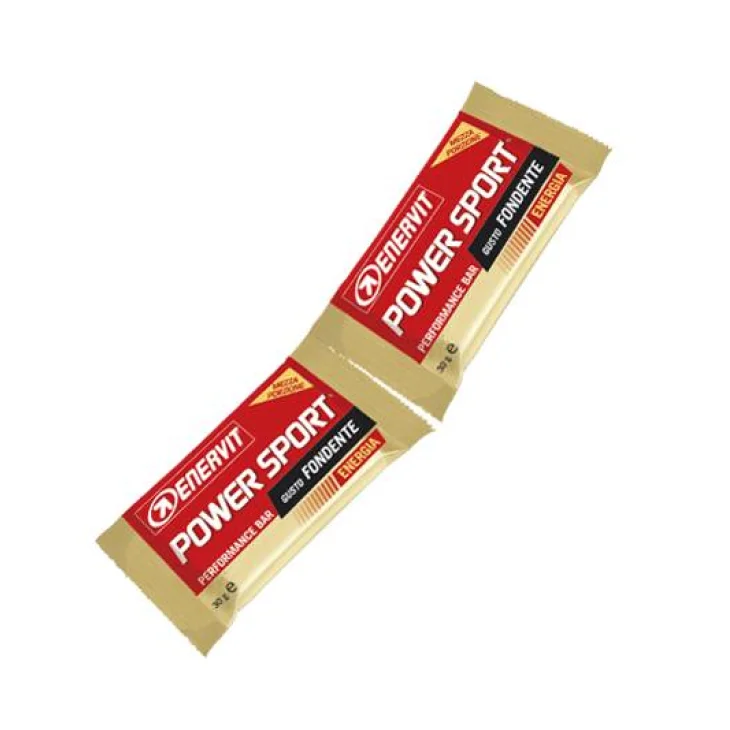 Enervit Power Sport Barretta Double per Sportivi Gusto Fondente 2 pezzi x 30 g