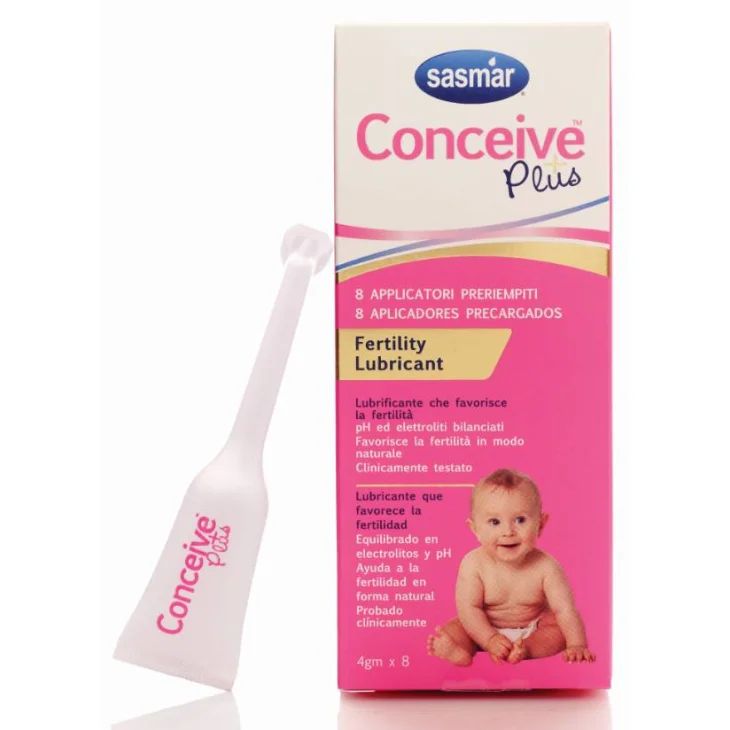 Sasmar Conceive Plus Applicatori Gel Lubrificante per la Fertilità