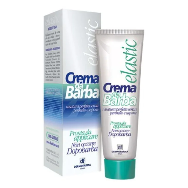 Elastic Crema Da Barba Tonificante Ed Emolliente Per Pelli Sensibili 150 Ml