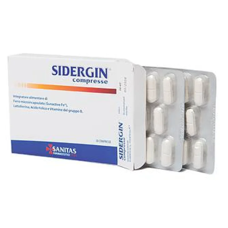 Sanitas Farmaceutici Sidergin Integratore Ferro e Vitamine
